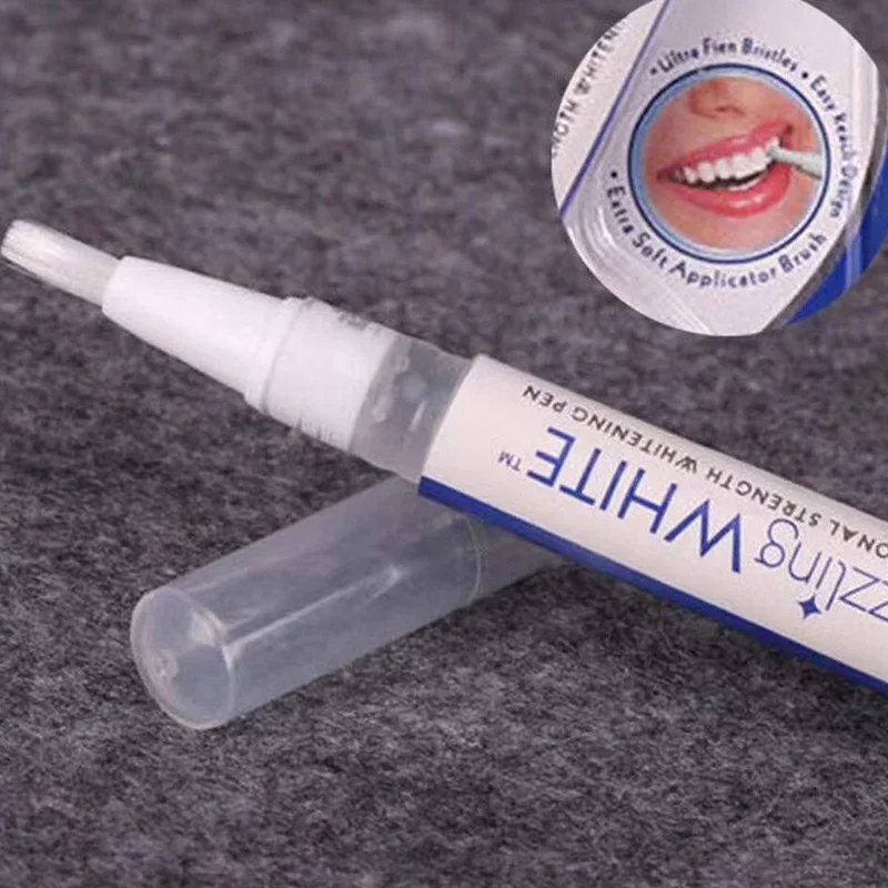 Teeth Whitening Gels - 携帯用歯のホワイトニングジェルペン、歯の汚れクリーナー、黄色い歯やコーヒー・紅茶の汚れを落とすオーラルケアセラム、家庭用・旅行用美容製品