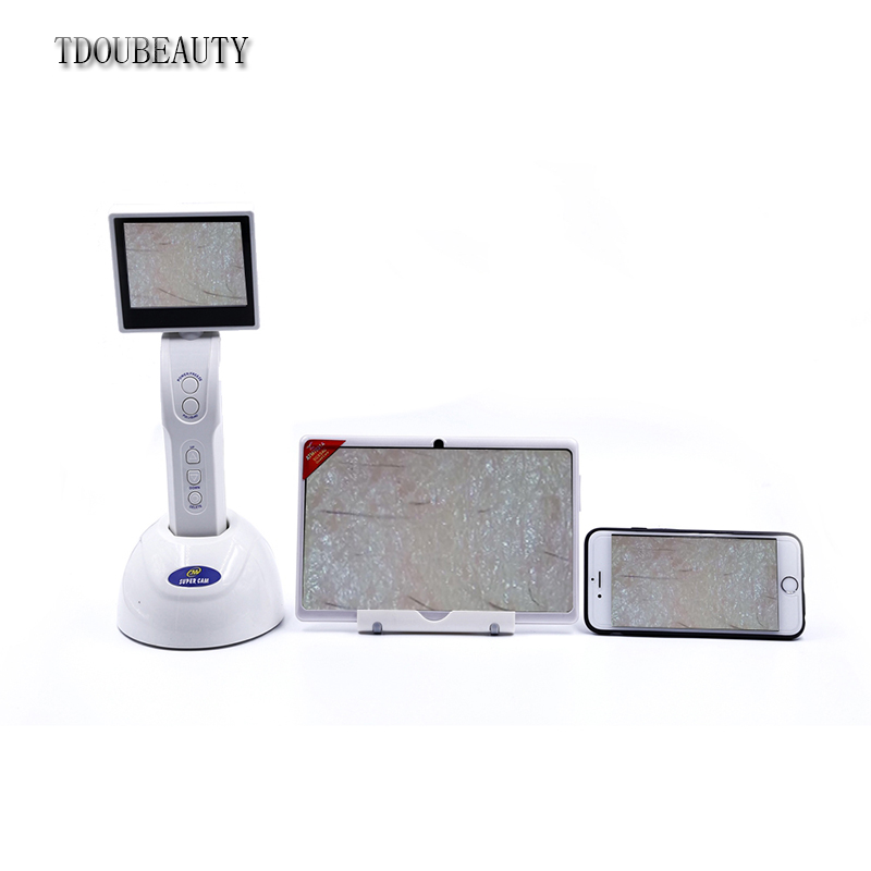 Teeth Whitening Video - BM-199 ポータブル肌・頭皮分析器 Wi-Fi CMOS高画素3.5インチ画面搭載 美容分析用録画可能ビデオ