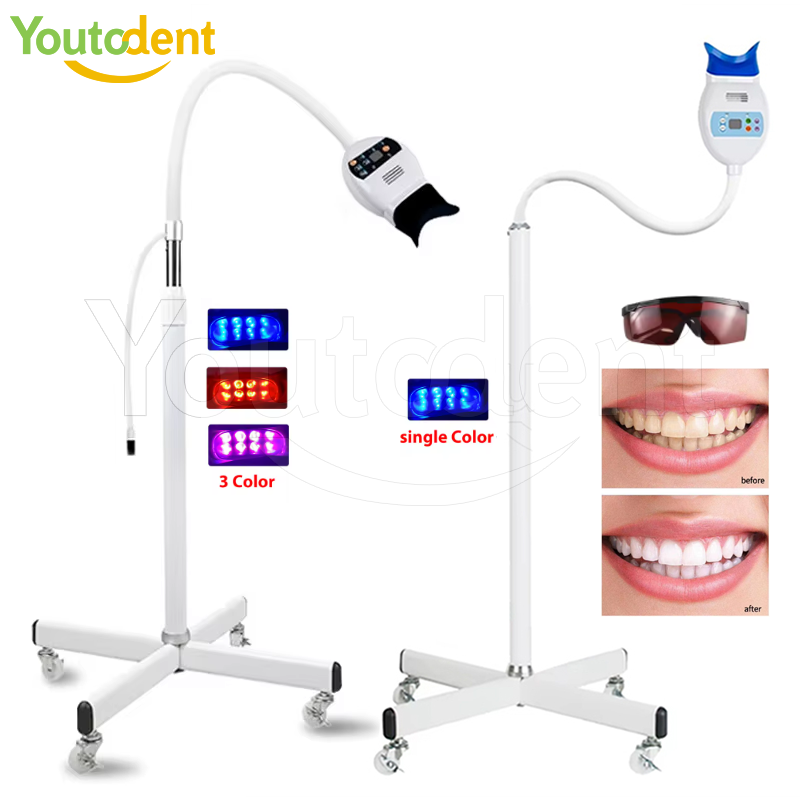 Teeth Whitening Video - 40 ワット歯科研究室機器歯のホワイトニングランプ 8 LED 1 色/3