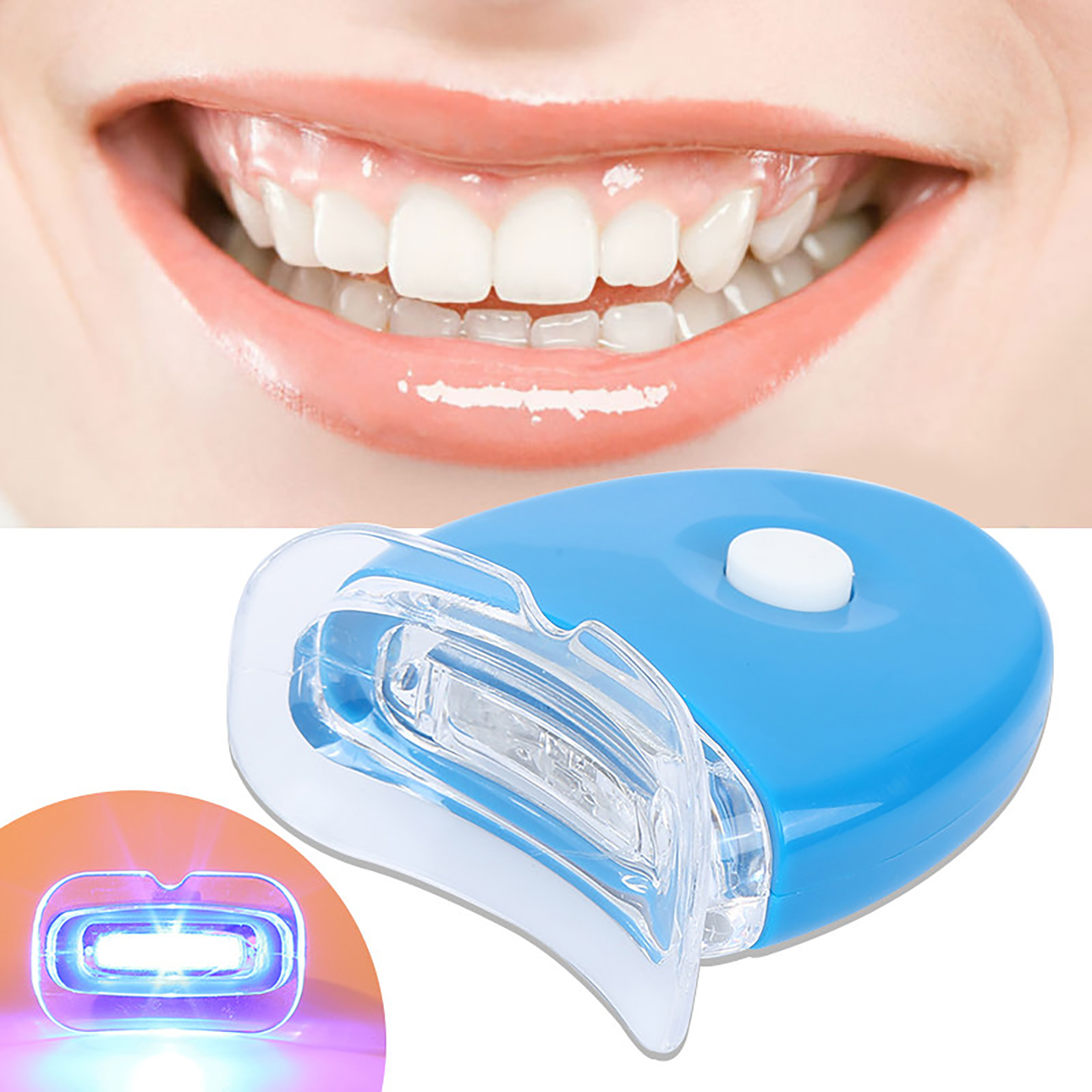Teeth Whitening Video - 歯のホワイトニングキット,男性と女性,歯科治療ツール,高感度,明るい歯,美容健康