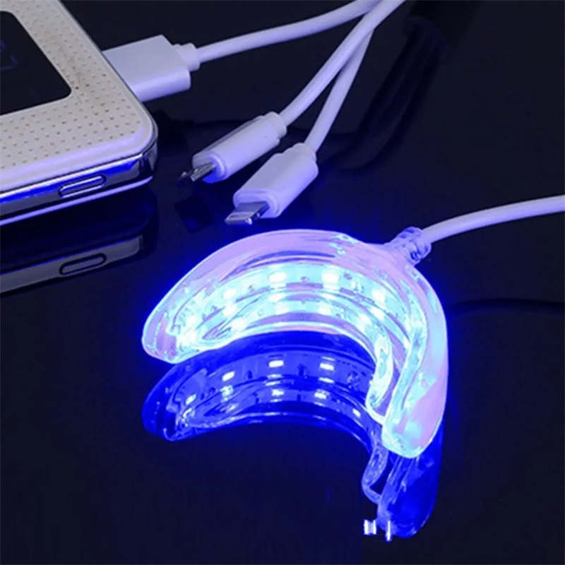 Teeth Whitening Led Kit - 歯のホワイトニング アクセラレーター スマート LED ブルーライト ポータブル