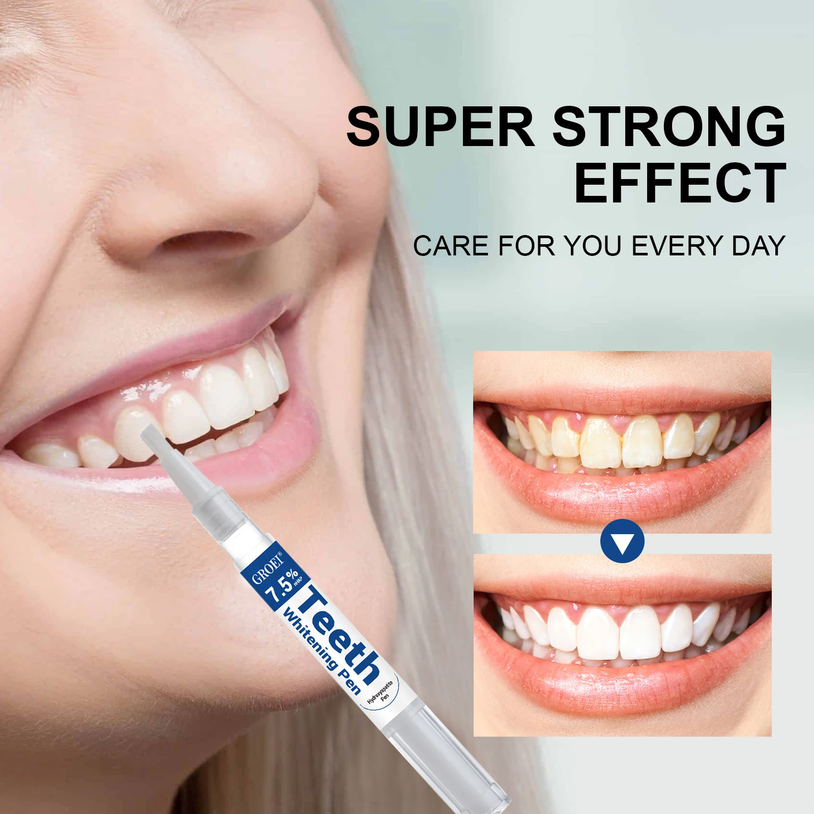 ヒドロキシアパタイト歯のホワイトニングペンまばゆい白いステイ - Teeth Whitening Gels のレビューと価格