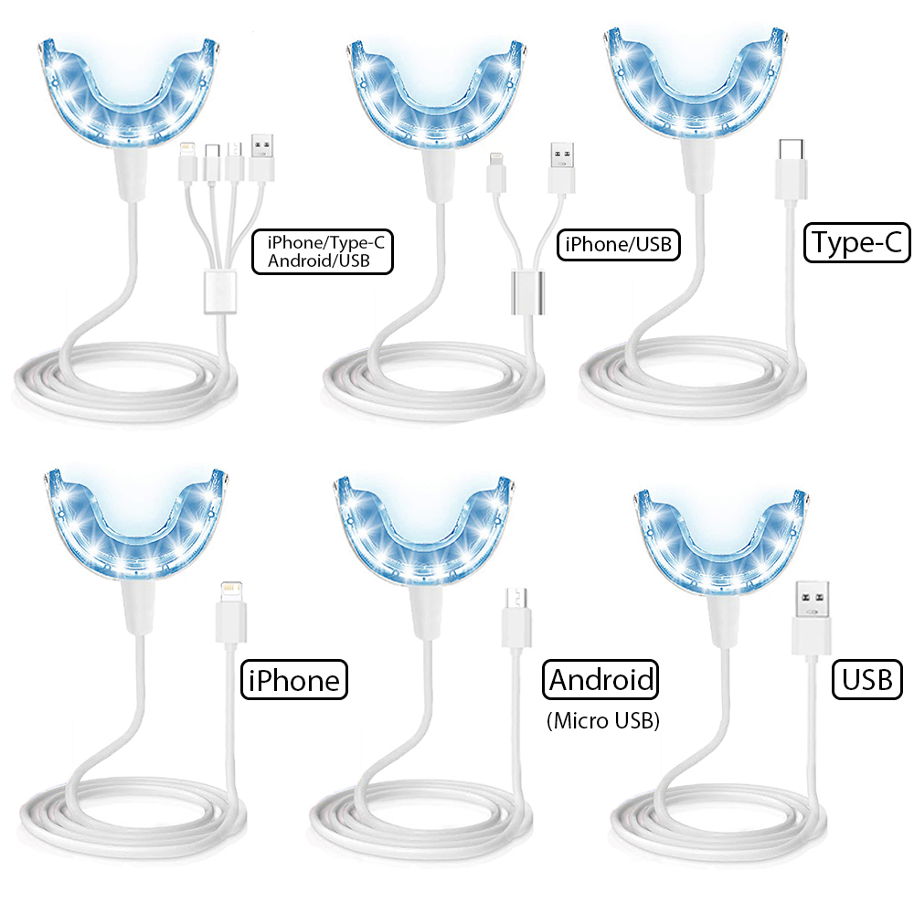 ヴァクラフ歯のホワイトニングライトキット 16 LED歯のホ - Teeth Whitening Led Kit のレビューと価格