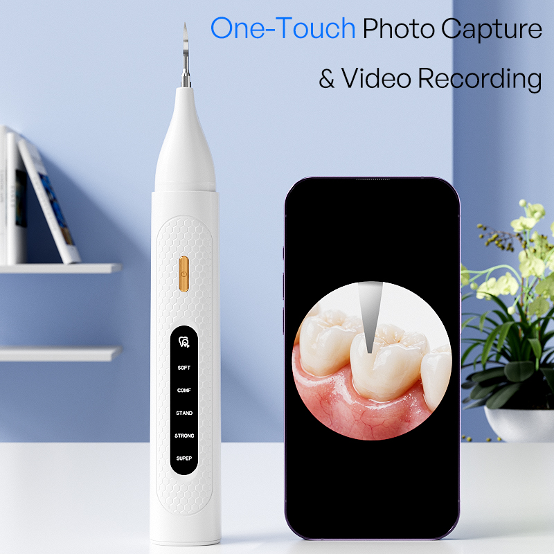 可視化超音波歯科用歯垢除去器ビデオ電動スケーラーカメラ、5つ - Teeth Whitening Video のレビューと価格