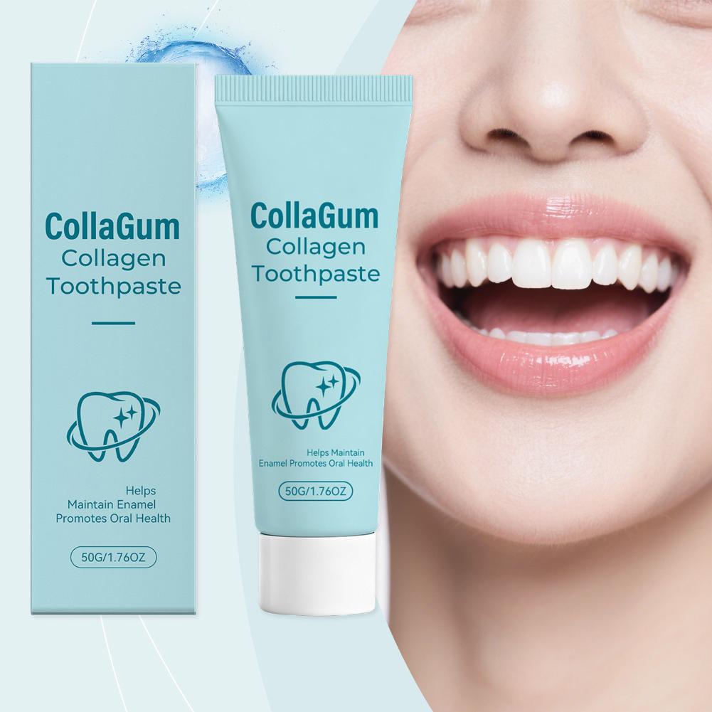 50g コラガム コラーゲン歯磨き粉 ホワイトニング ブライ - Teeth Whitening Promotion のレビューと価格