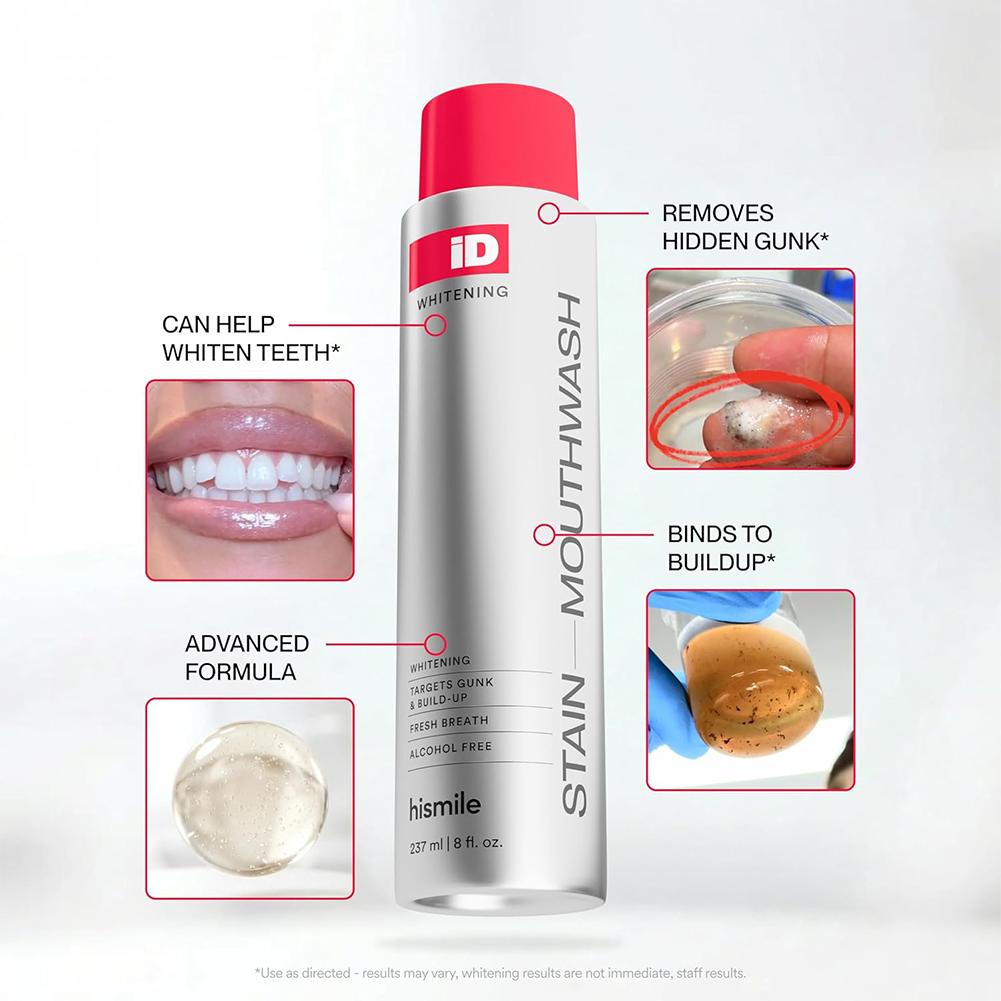 Hismile iD アルコールフリーうがい薬 ディープクリ - Teeth Whitening And Stain Removal のレビューと価格