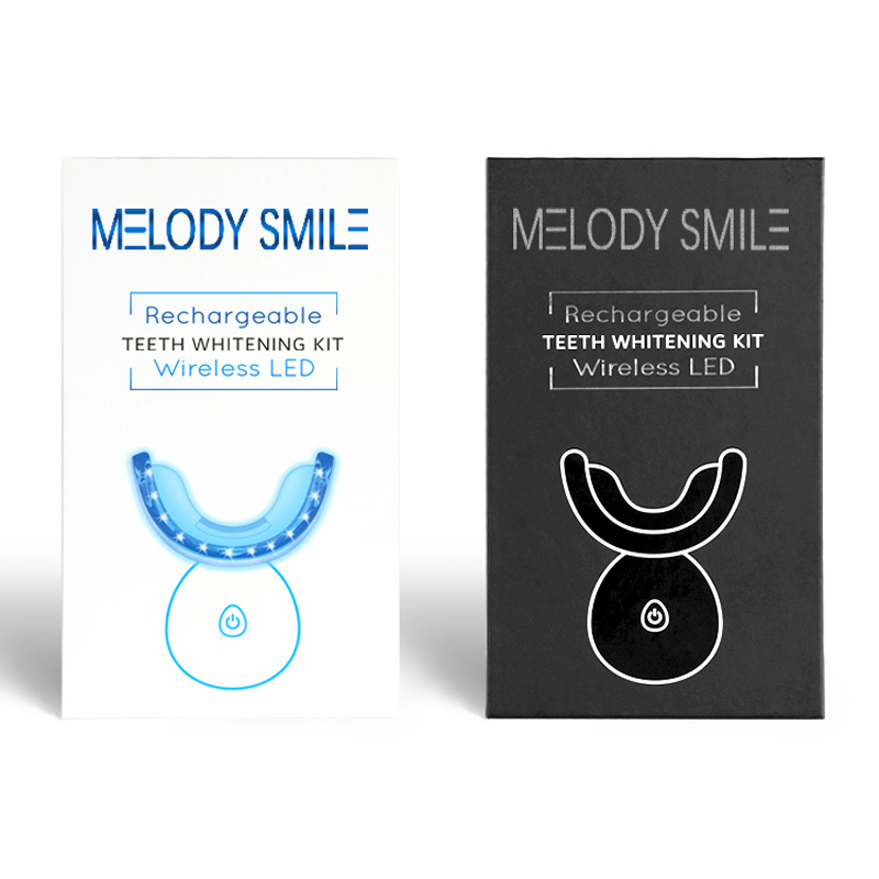 ブルーライト歯のホワイトニングLEDキット ワイヤレス 家庭 - Teeth Whitening Led Kit のレビューと価格