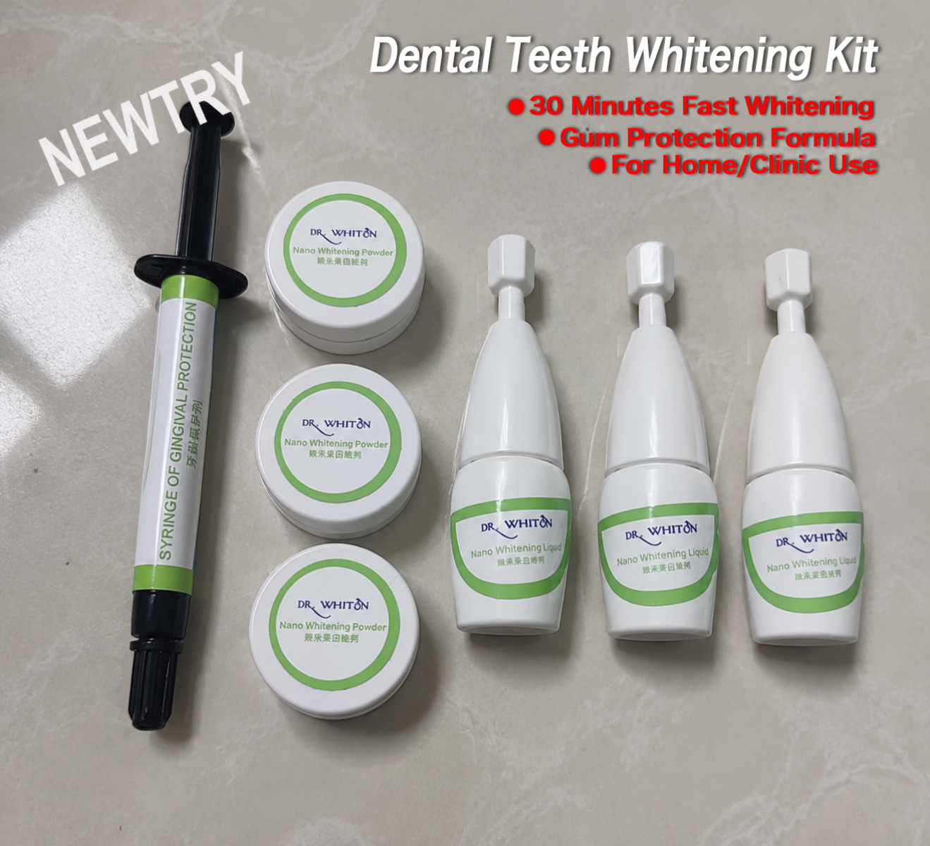30分速攻ホワイトニング促進剤歯のホワイトニングキット口腔ケ - Teeth Whitening Video のレビューと価格