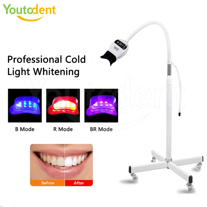40 ワット歯科研究室機器歯のホワイトニングランプ 8 LE - Teeth Whitening Video のレビューと価格