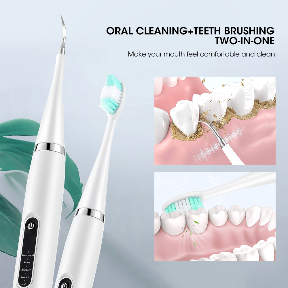 電気音波歯科歯石スケーラー 5 モード口腔歯歯石除去プラーク - Teeth Whitening And Stain Removal のレビューと価格