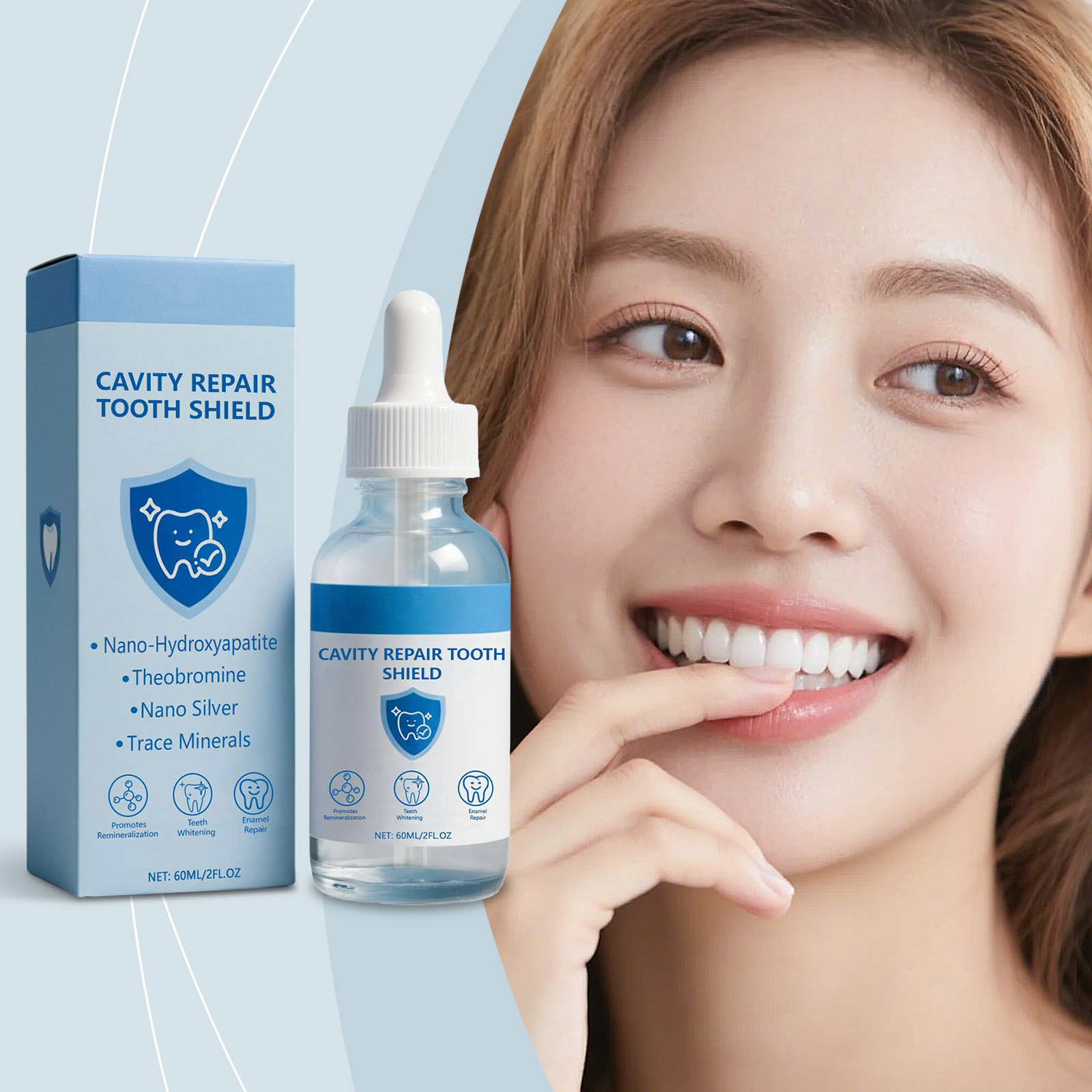 60 ミリリットル歯のホワイトニングポリッシュ歯の空洞修復歯 - Teeth Whitening And Stain Removal のレビューと価格