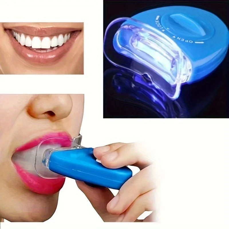 LED 歯のホワイトニングライト ホワイトニング ブルーライ - Teeth Whitening Video のレビューと価格