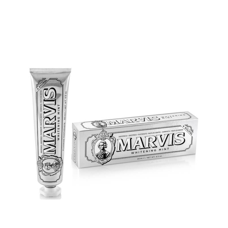 マービス - ホワイトニングミント歯磨き粉 (85ml) - Teeth Whitening Hismile のレビューと価格