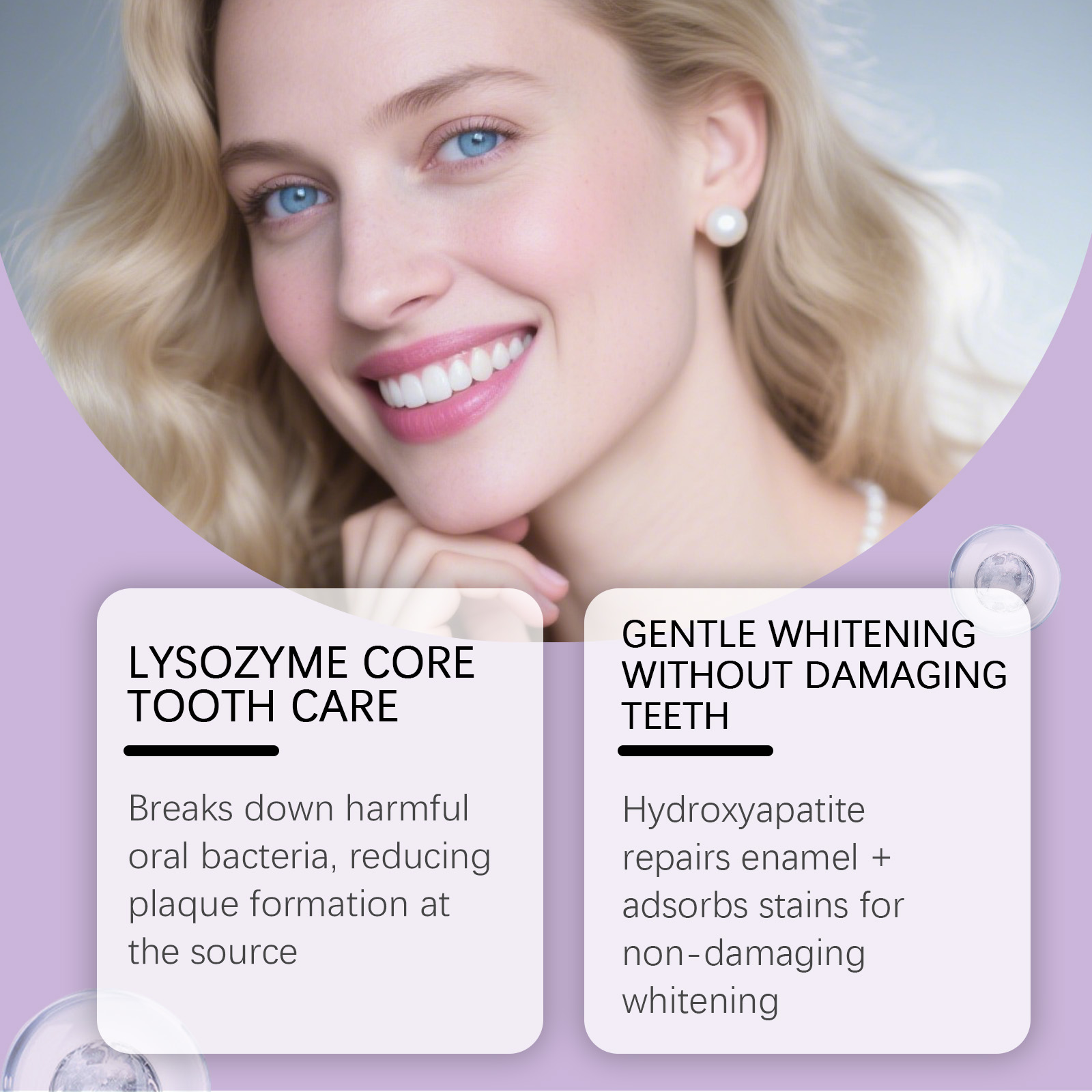 ハイドロキシアパタイト配合ホワイトニングムース エナメル質修 - Teeth Whitening Mousse のレビューと価格