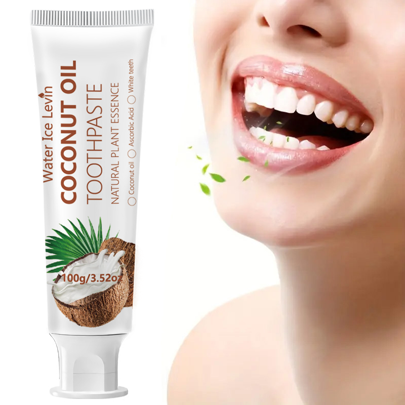 ココナッツオイル歯磨き粉 100g 天然植物エキス配合 歯を - Teeth Whitening And Stain Removal のレビューと価格