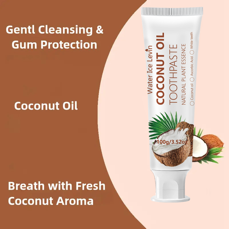 ココナッツオイル歯磨き粉 100g 天然植物エキス配合 歯を - Teeth Whitening And Stain Removal のレビューと価格