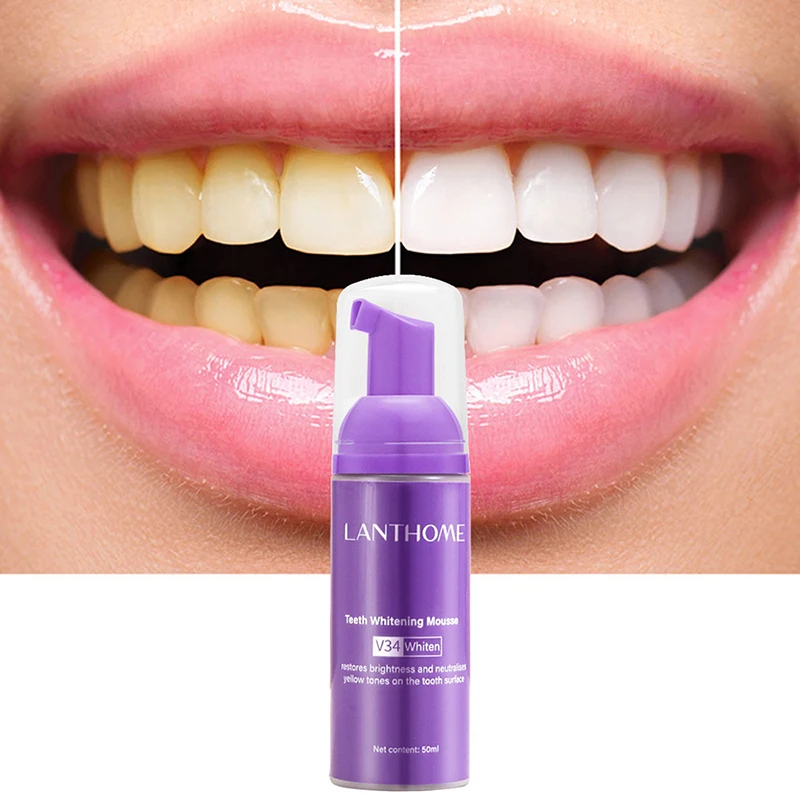 歯のホワイトニング歯磨き粉,汚れの除去,口腔洗浄製品,黄色, - Teeth Whitening Mousse のレビューと価格