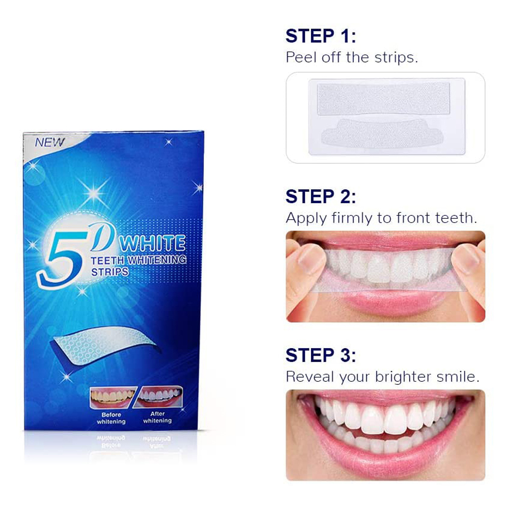 5Dホワイトニングシート ホワイトニングジェル ホワイトスト - Teeth Whitening Led Kit のレビューと価格